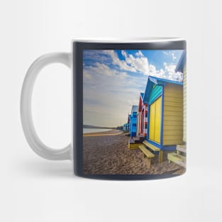 Boat Sheds at Dromana, Mornington Peninsula, Victoria, Australia Mug